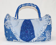 Load image into Gallery viewer, Jazzy Bluebell deCrea Handbag