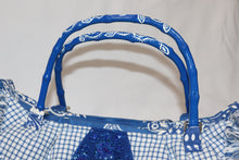 Cargar imagen en el visor de la galería, Bolso de mano Jazzy Bluebell deCrea
