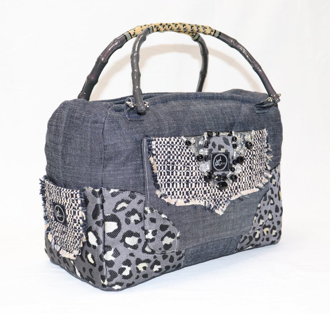 Bolso de mano Denim Dolls deCrea